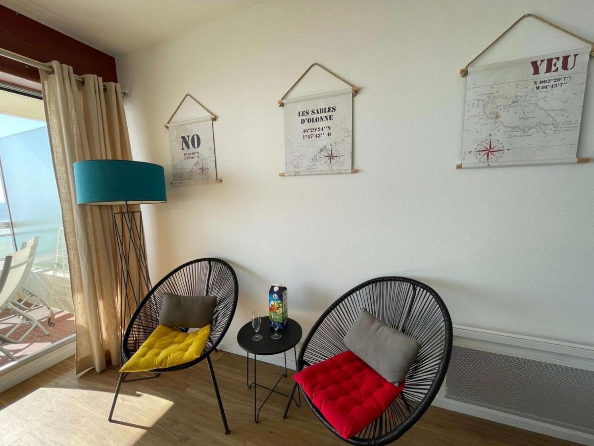 Grand Studio Cabine 4 Pers, Balcon, Renove, Proche Ocean, Saint-Hilaire-De-Riez - Fr-1-224C-160 Zewnętrze zdjęcie